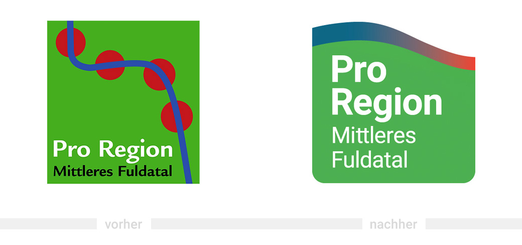 Neues Logo der Pro Region Mittleres Fuldatal e.V.